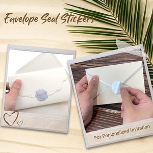 Silver Die Cut Heart Seal Sticker Irregular Shape Self Adhesive Wedding Favors Bridal Party Gifts Glossy <b>Paper</b> Decorative Seals - Product Image 3