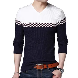 Herren Brand Sweater Business Freizeit pullover Pullover V-Ausschnitt Herren Fit Slim Sweater Gestrickt für Herren V-Ausschnitt Pullover Bottom ing Shirt