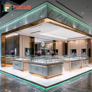 Muebles de Exhibición para Joyería Personalizados, Mostrador de Joyería para Centro Comercial con Superficie Pulida - Product Image 4