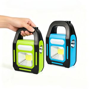 Rechargeable COB LED <b>work</b> <b>light</b>, handheld high-brightness outdoor camping flashlight, waterproof emergency <b>light</b> - Product Image 1