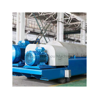 Centrifugeuse de déshydrateur de décanteur continu chimique automatique d'approvisionnement de fabrication Centrifugeuse horizontale de décanteur de capacité élevée