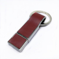 Schönes Schlussverkauf einfaches Ledermodell USB 2.0 Speicher Stick Flash-Steuergerät 4 GB 8 GB 16 GB