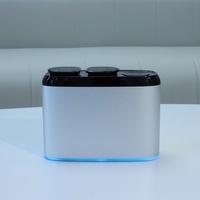 Humidificateur ultrasonique sans eau à double buse, vente chaude, innovation, diffuseur d'aromathérapie en métal, machine à parfum 1 an, usage domestique