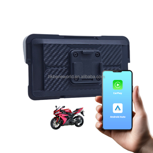 Écran tactile portable CarPlay 5 pouces OEM ODM, étanche, lecteur multimédia universel pour moto - Product Image 5