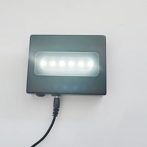Neues design smd led chip holz led <span class=keywords><strong>display</strong></span> ständer basis mattschwarz rechteck usb led licht holz sockel - Product Image 5