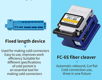 Kits d'outils d'épissage Ftth personnalisés ensemble sac boîte Cutter et compteur de puissance optique et fibre de Loactor de défaut visuel