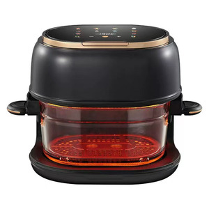 Friteuse à air et four intelligent et moderne de 4 L à grande capacité, appareil multifonctionnel visuel intégré, en plastique - Product Image 2