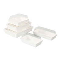 Boîtes d'emballage alimentaire jetables en papier kraft recyclable personnalisées avec fentes et fermeture magnétique pour aliments pour bébés et sushis - Acceptation des commandes personnalisées
