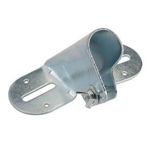 Silverline <b>Broom</b> <b>Handle</b> Bracket Metal 26 - 29mm (1-1/8") Dia - Product Image 1