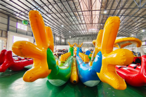 Bote Inflable Tipo Dragón de 8 Plazas Personalizado para Deportes Acuáticos, Bote Banana Remolcable, Material de PVC con Certificación CE para <span class=keywords><strong>Alquiler</strong></span> de Motos Acuáticas - Product Image 4