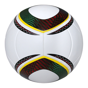 Pallone <span class=keywords><strong>da</strong></span> <span class=keywords><strong>Calcio</strong></span> Professionale Aiju per Allenamento, Qualità Superiore, Personalizzabile, Misura 5, Migliore Qualità, in Pelle PU Termosaldata - Product Image 2