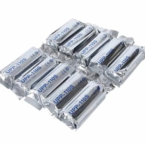 Factory Direct Supply Unifon UPP-110HG Thermal <b>Paper</b> <b>Roll</b> for Ultrasound Printer Single Layer 110x18mm - Product Image 1