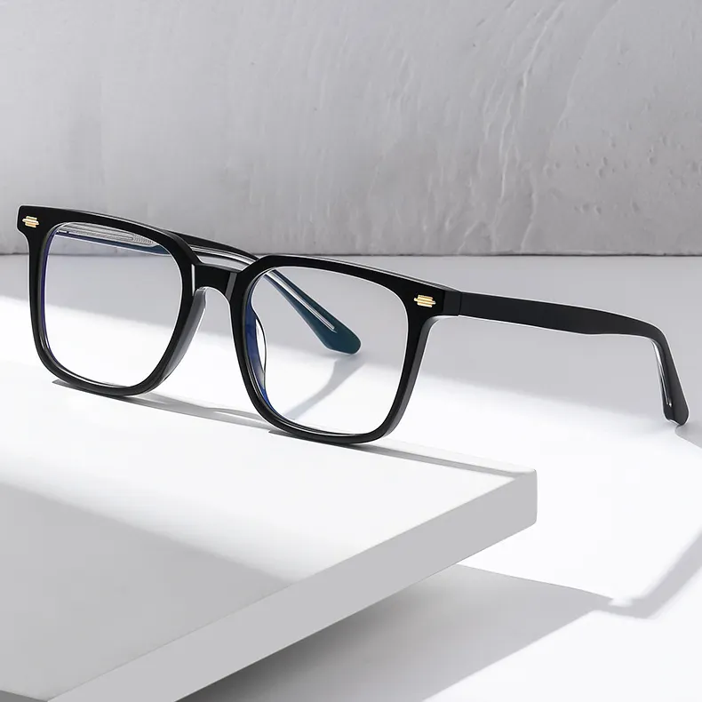 Sunway Eyewear China Wholesale High Quality Acetate Anti Blue Blocking Women Men Optical Eyeglasses Frame