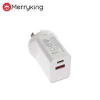 Nouvel adaptateur de voyage rapide USB PD 5V 3.1A 15W 18W avec logo personnalisé, chargeur de téléphone portable QC3.0 US EU