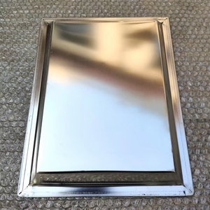 Plateau en aluminium personnalisable, soudure à <span class=keywords><strong>angle</strong></span> droit en acier inoxydable, plateau manuel, plateau <span class=keywords><strong>de</strong></span> <span class=keywords><strong>cuisson</strong></span> pour la <span class=keywords><strong>cuisson</strong></span> des aliments - Product Image 4
