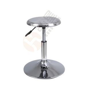 현대 금속 304 스테인레스 스틸 회전 클럽 스타일 바 의자 거실 상업용 높은/낮은 바 가구 - Product Image 4