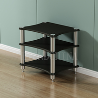 Support de haut-parleur d'amplificateur de puissance d'armoire de son HIFI DK-018 avec des clous de pied absorbant les chocs