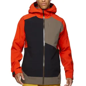 Venda quente chuva jaqueta blusão tático softshell impermeável jaqueta caminhadas snowboard neve jaqueta homens