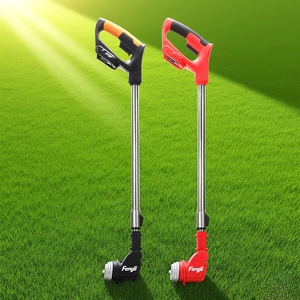 Désherbeur manuel multifonctionnel à batterie lithium 21V, petite tondeuse à gazon rechargeable pour usage domestique, largeur de coupe de 150 mm - Product Image 3
