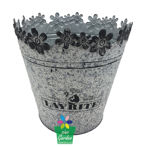 <span class=keywords><strong>Pot</strong></span> de fleur vintage européen style jardin fleuriste décoratif intérieur zinc jardin fleur bonsaï pots - Product Image 2