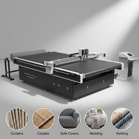 Système de découpe intelligent à couteau oscillant en cuir avec caméra intégrée pour la détection des bords, rendement élevé, minimisation des déchets, ODM disponible