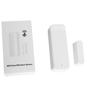 Tuya Smart WiFi Sistema de seguridad para el hogar Puerta magnética <span class=keywords><strong>Sensor</strong></span> de ventana de plástico Batería Alexa <span class=keywords><strong>Google</strong></span> <span class=keywords><strong>Home</strong></span> <span class=keywords><strong>Compatible</strong></span> para el hogar - Product Image 1