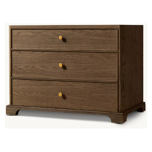 Table de chevet GENEVIEVE RHMAKER FURNITURE – Table de chevet moderne de luxe avec tiroir pour chambre à coucher - Product Image 3