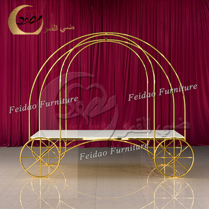 Gold Stainless Steel Modern Home Bar & Kitchen Dessert Candy Bar Cart <b>Party</b> Decoration - Product Image 5