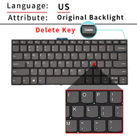 Teclado Español, Brasileño y Ruso para Lenovo V14-ADA V14-ARE V14-IGL V14-IIL V14-IKB V14-IWL 130-14ast 130-14ikb S130/130S-14IGM