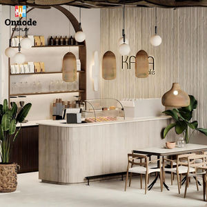 Solución Personalizada para la Decoración de Cafeterías con Iluminación LED |   Muebles Modernos y Ecológicos para Mostradores y Barras en Interiores Comerciales - Product Image 1