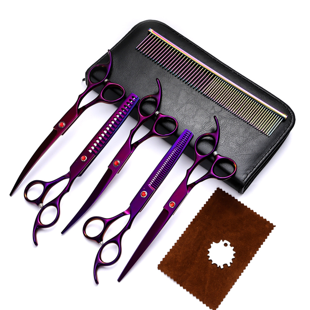 Ensemble violet 9 pièces