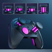 CHARM FOCUS Kit Pengganti Tombol Logam 14 in 1 Terlaris, Cocok untuk Pengontrol Game Elite Series 2