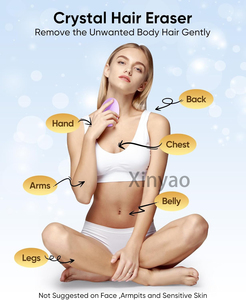 Depiladora Mágica con Logotipo Personalizado para Mujeres y <span class=keywords><strong>Hombres</strong></span>, Depiladora de Cristal Nano Reutilizable e Indolora para Exfoliar Piernas y Brazos - Product Image 5