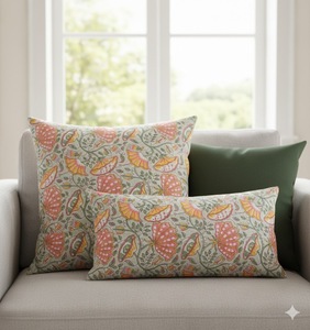 Tela de Algodón Tejida Resistente al Agua de Calidad Premium con Estampado Floral de Peso Medio por Metro para Prendas, Textiles del Hogar y Fundas de Bolsos - Product Image 3