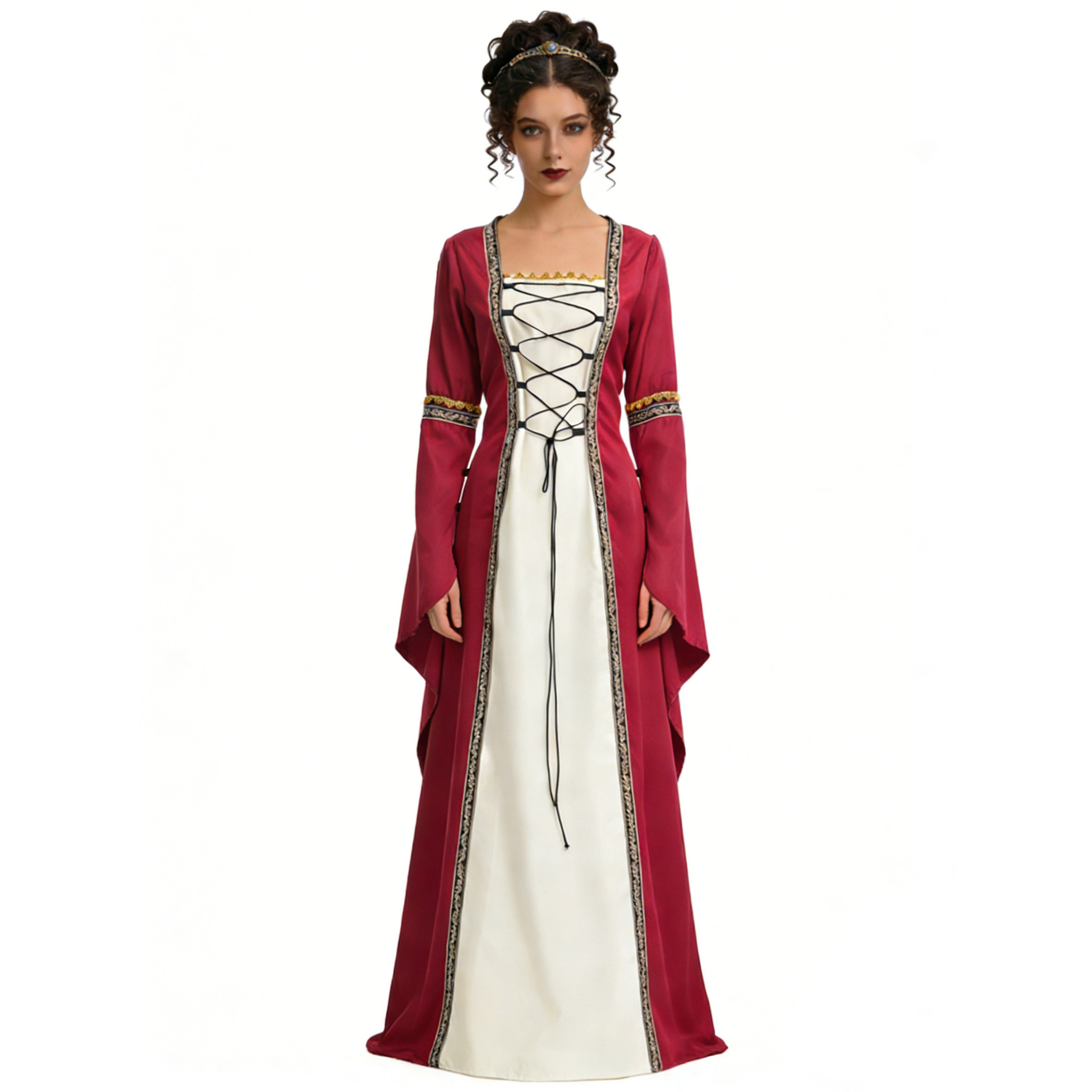 Bordeaux [robe + bretelles]