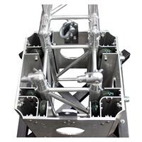 Structure en aluminium 290x290mm, capacité de charge 500kg, certifiée TUV pour DJ, salons professionnels, OEM, ODM