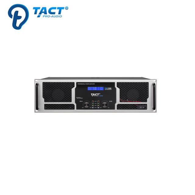 Hight Power 1300 Watt Class H 2u Channel Amplifier Professional Audio Amplifier for Stage