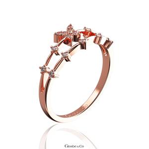 Everyday Wear Round Women's Synthetic (lab grown) Silver Viet Nam Queen Moissanite Diamond <b>Ring</b> 5.4 mm - Product Image 2