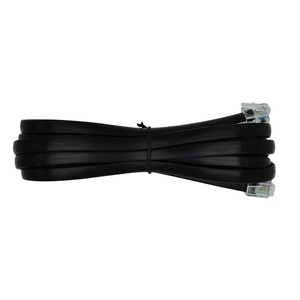 Câble téléphonique plat en cuivre pur à 6 cœurs Connexion RJ11 6P6C Tête de cristal Câbles de communication à six cœurs multibrins - Product Image 4
