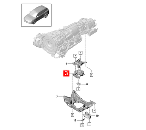 Soporte de Transmisión 9Y0399153B para <span class=keywords><strong>Audi</strong></span> Q7 <span class=keywords><strong>Q8</strong></span> A8 A7 A6, para Porsche Cayenne, para VW 2019-2024, <span class=keywords><strong>Precio</strong></span> de Fábrica, Alta Calidad Premium - Product Image 1