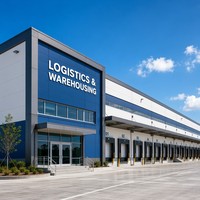 Gudang Logistik Baja Industri Bentangan Lebar dengan Sistem Pemuatan Multi-Dock Terintegrasi