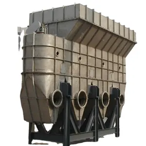 CE Certificate Granulator Fluidized Bed Dryer Drying Machine Cylindrical Vertical Fluidized Bed Dryer