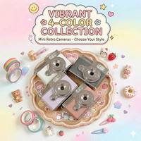 Mini appareil photo numérique de poche pour enfants, pour photos et vidéos, cadeau, vente au détail, fournisseur OEM, marque privée