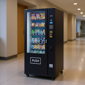 Vevor 36 Slots Combo Refrigerated <b>Snack</b> Vending <b>Machine</b> With Ict Bill Coin Acceptor For Commercial Use - Product Image 2