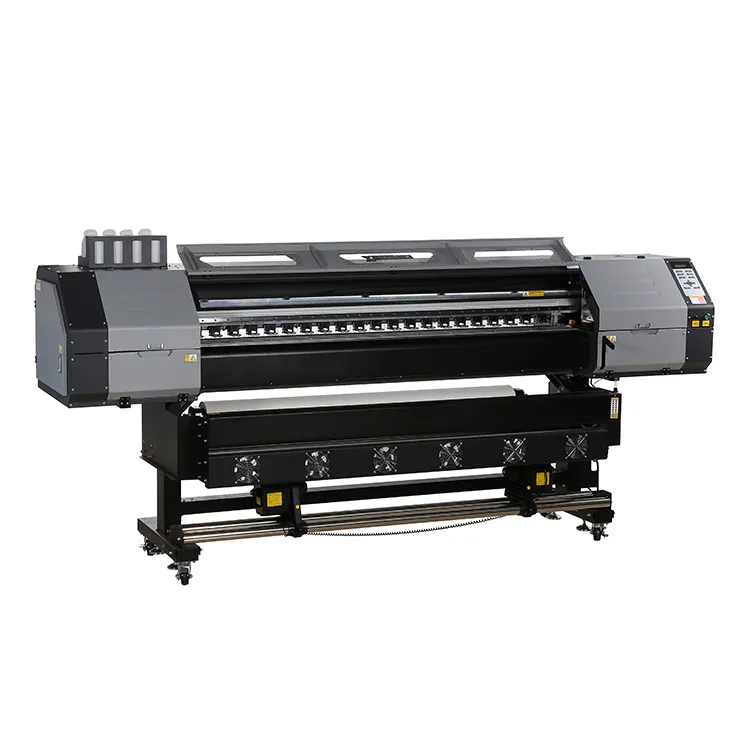 1.2m/1.6m/1.8m/2.2m/3.2m large format dye sublimation printing machine eco solvent textile inkjet printers