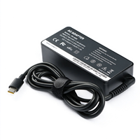Adaptateur secteur USB-C PD 65W pour ordinateur portable, adaptateur d'alimentation Type-C 20V 3.25A pour MacBook Air Chromebook (vente en gros)
