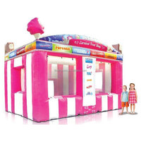 Tente Gonflable Amusante pour Aliments, Glaces, Barbe à Papa et Hot-Dogs – Stand de Concession
