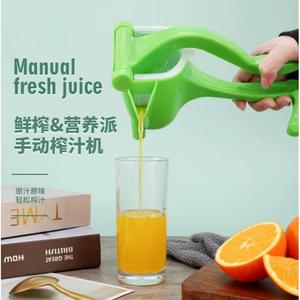 Presse-agrumes manuel, presse-citron portable multifonctionnel à manivelle en plastique, facile à utiliser - Product Image 2