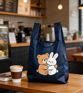 Bolsas de Embalaje para Camisetas Personalizadas de HDPE Resistentes e Irrompibles de Bear and Rabbit para Envío y Regalos Fujian Hualong - Product Image 6