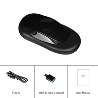 Podofo Android CarPlay AI Box 2 + 32G Adaptateur sans fil CarPlay/Android Auto pour voiture Magic AI Box Netflix/YouTube/Spotify GPS WiFi